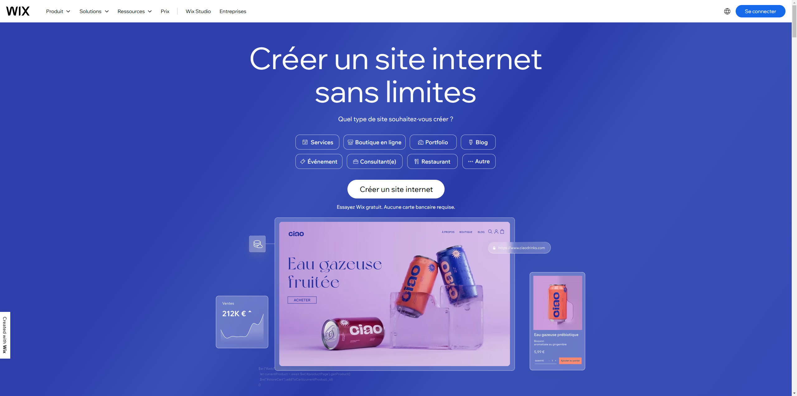 Wix image image du site wix